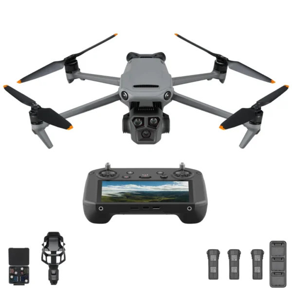MavicPro Racam Edition – Drone with Triple 4K Full HD Camera + Remote Control and 3 Extra Batteries
